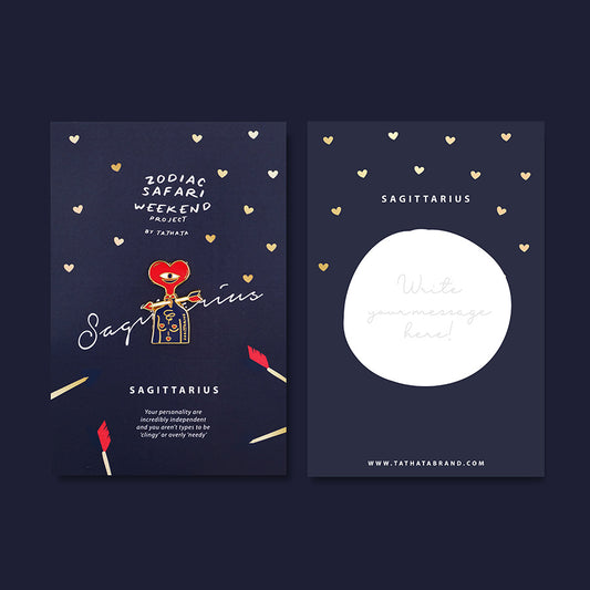 Sagittarius zodiac enamel pin