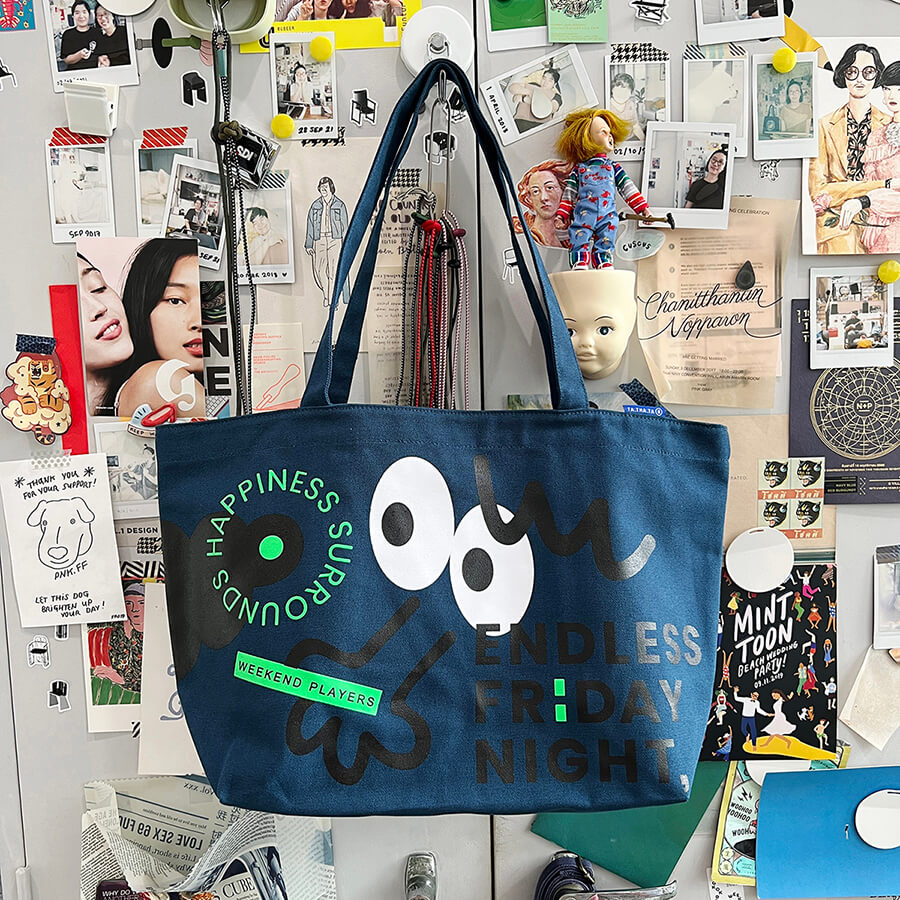 Happy tote