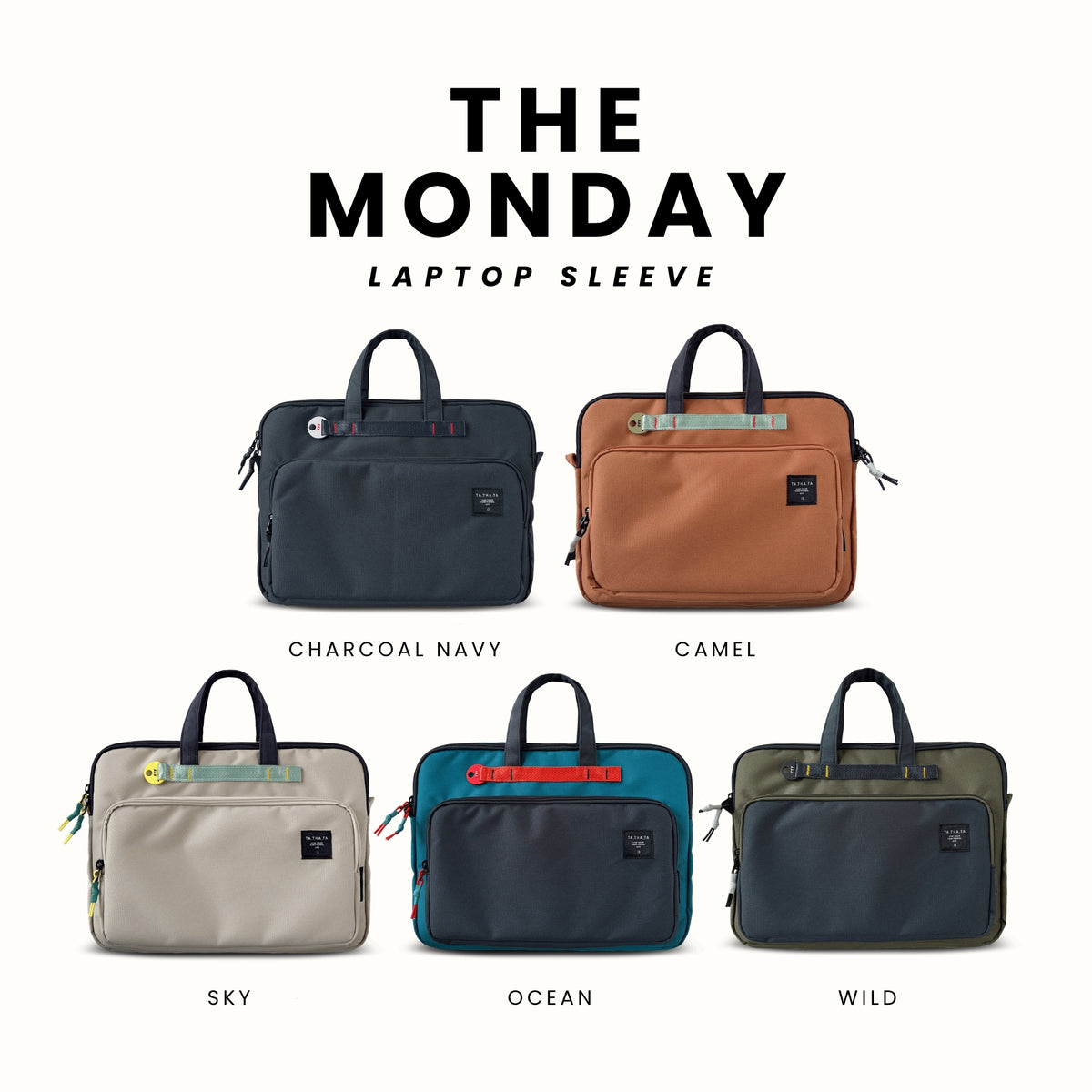 The Monday laptop bag - Camel