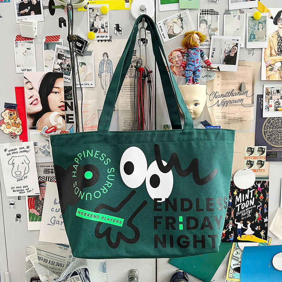 Happy tote