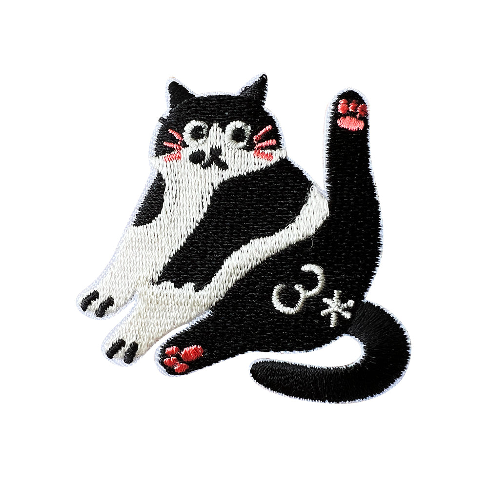 Cat Ball - Embroidered Iron On Patch