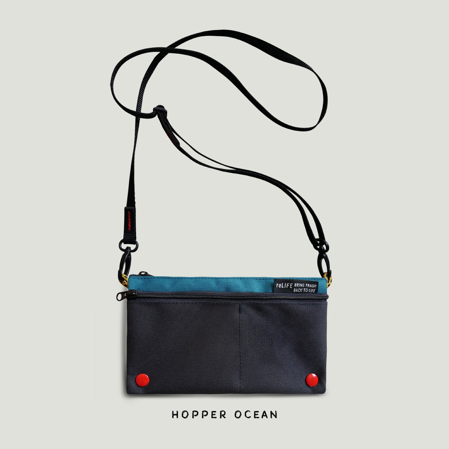 Hopper relife ocean sling bag