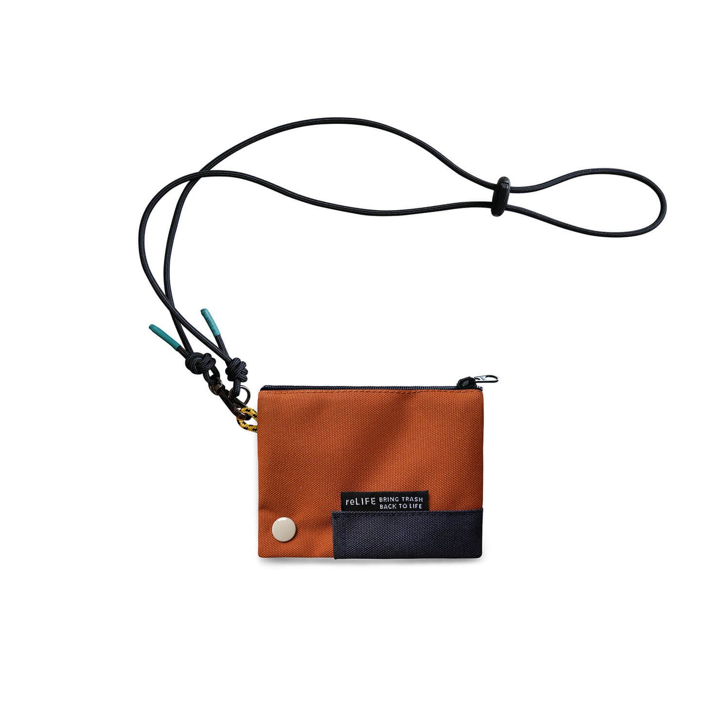 Hop relife brick wallet lanyard
