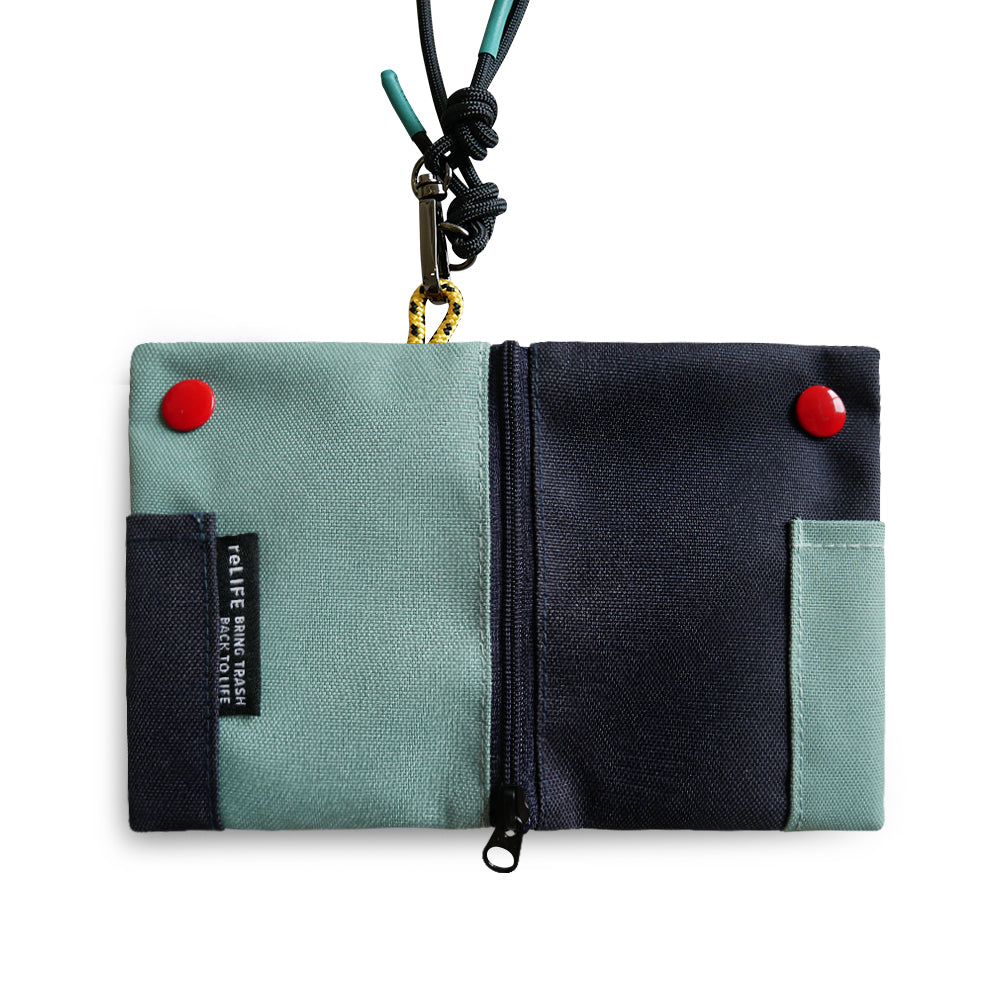 Hop relife mint wallet lanyard