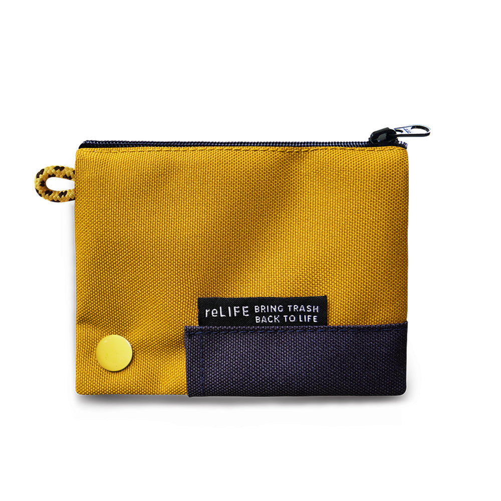 Hop relife mustard wallet lanyard