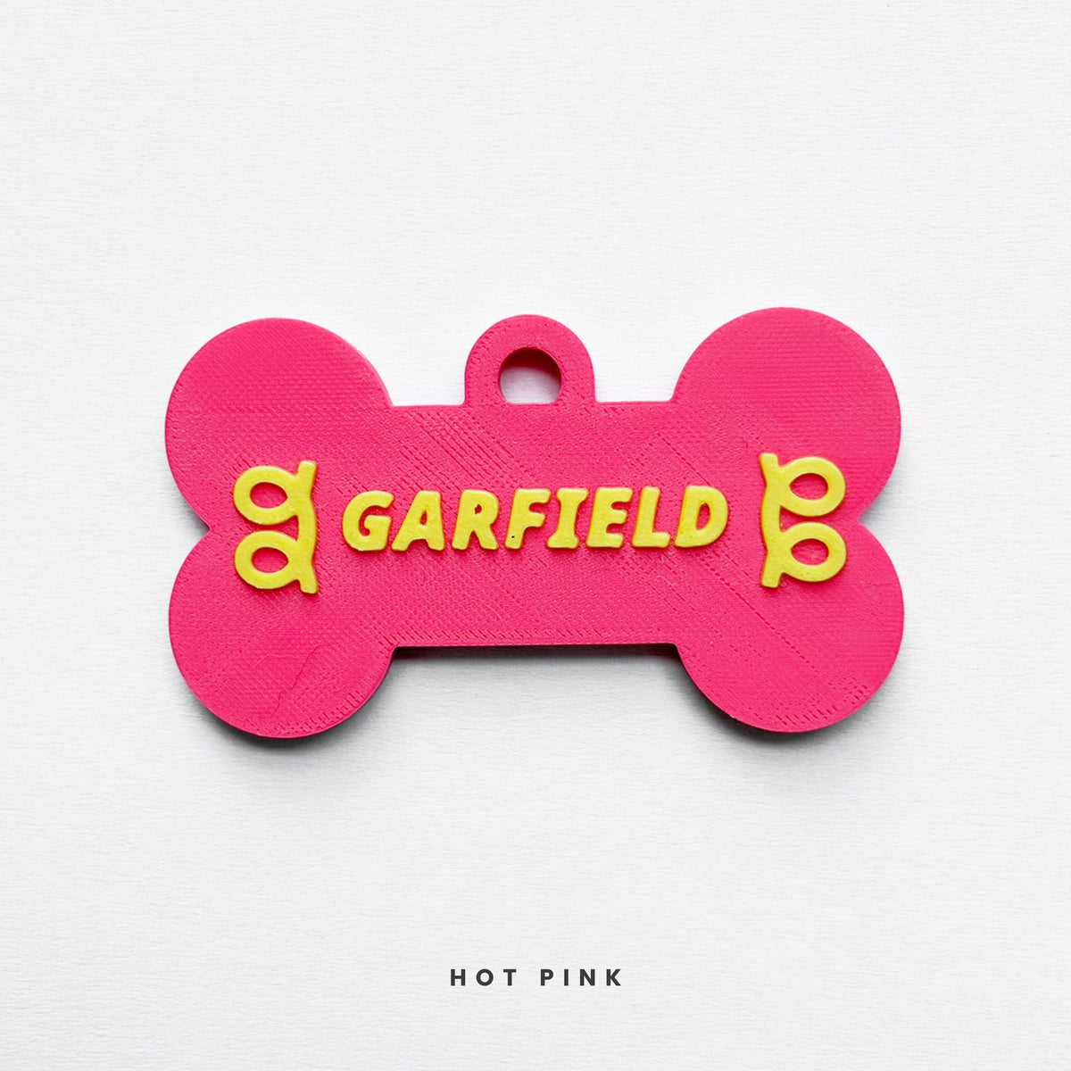 Custom Bone Pet Name Tag