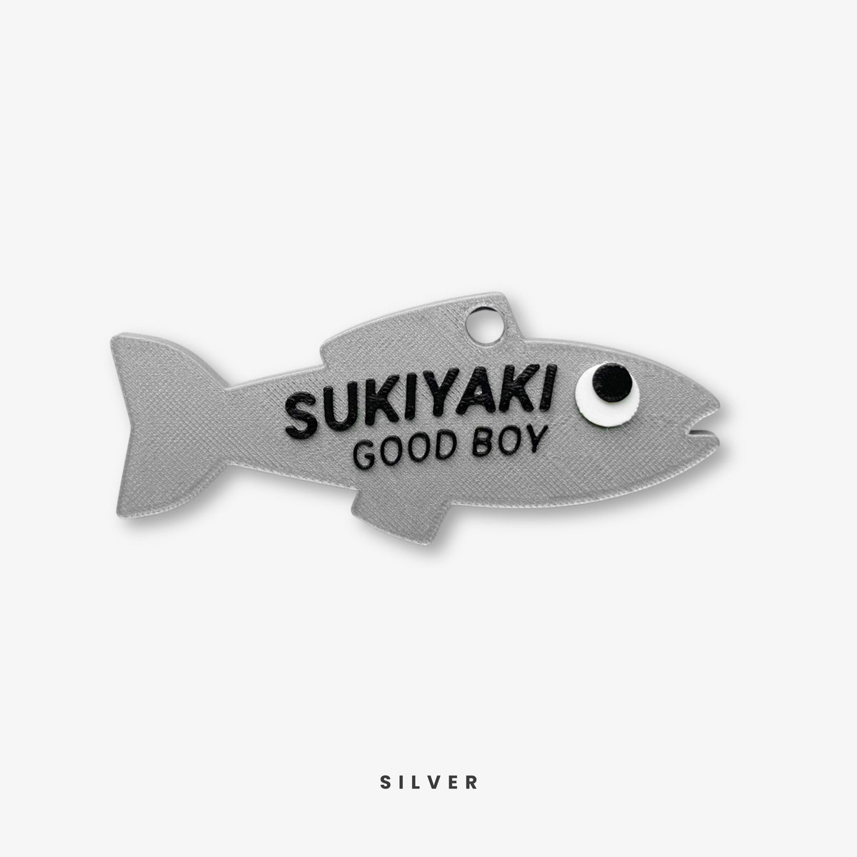 Custom Fish Pet Name Tag