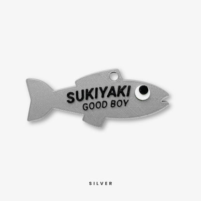 Custom Fish Pet Name Tag