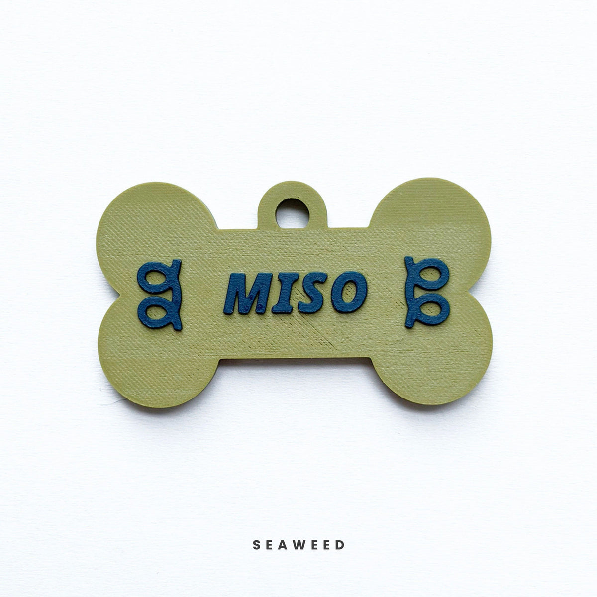 Custom Bone Pet Name Tag
