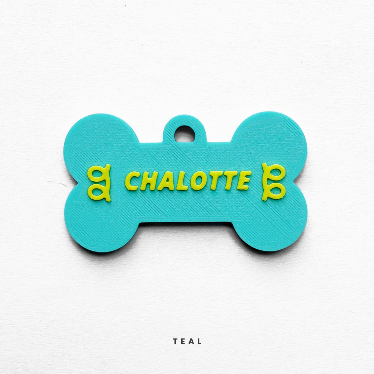 Custom Bone Pet Name Tag