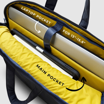 The Monday laptop bag - Sky