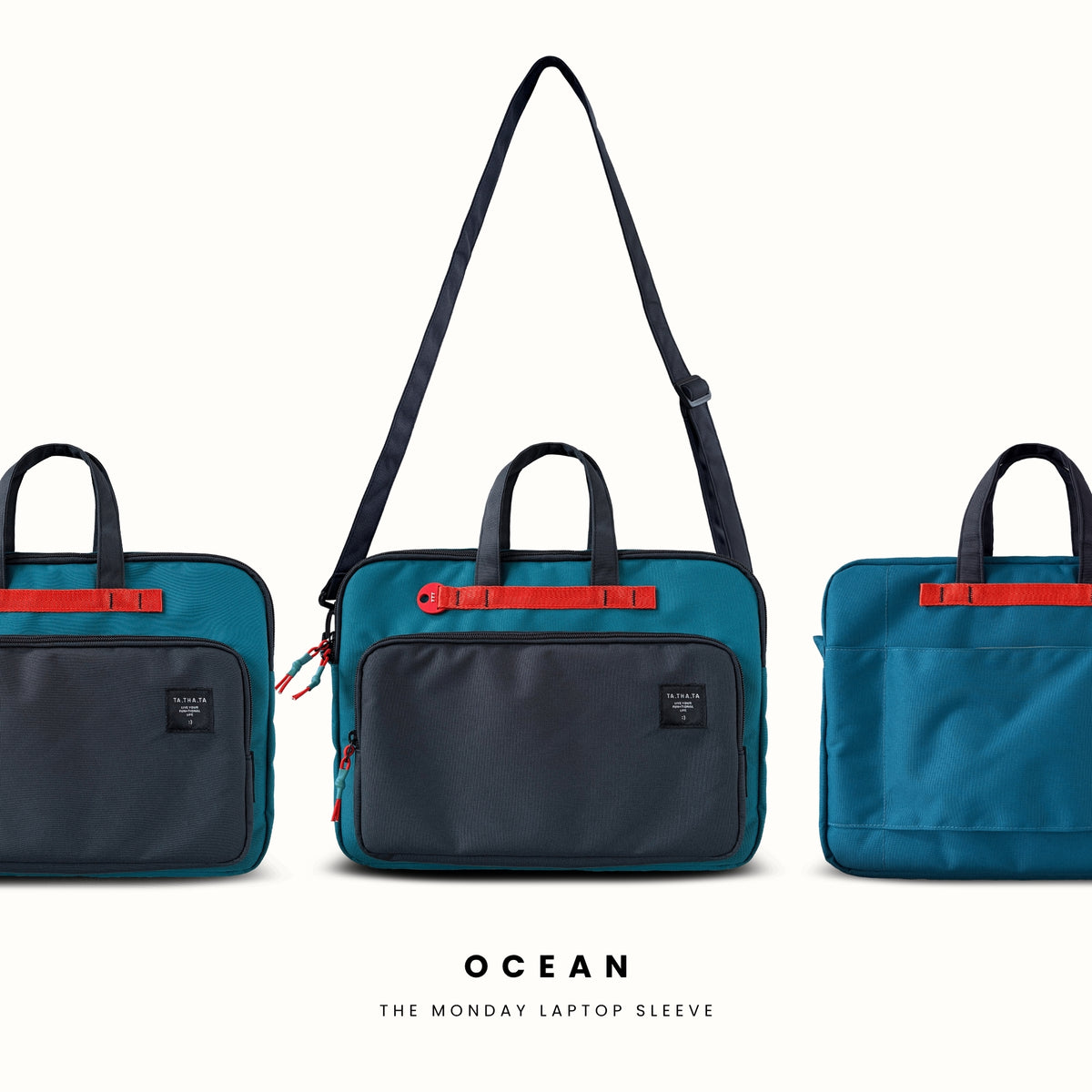 The Monday laptop bag - Ocean