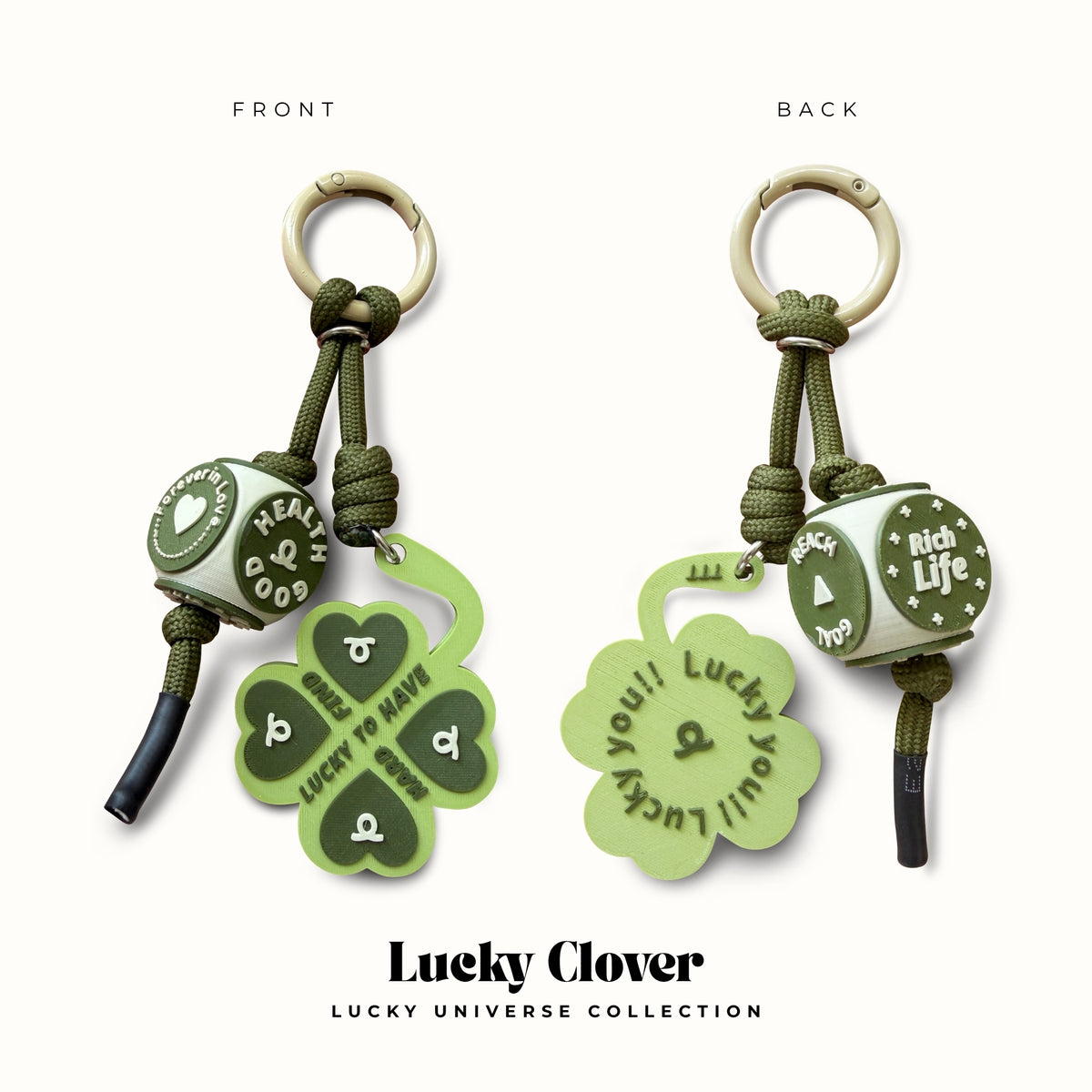 Lucky Universe Charm Keychain