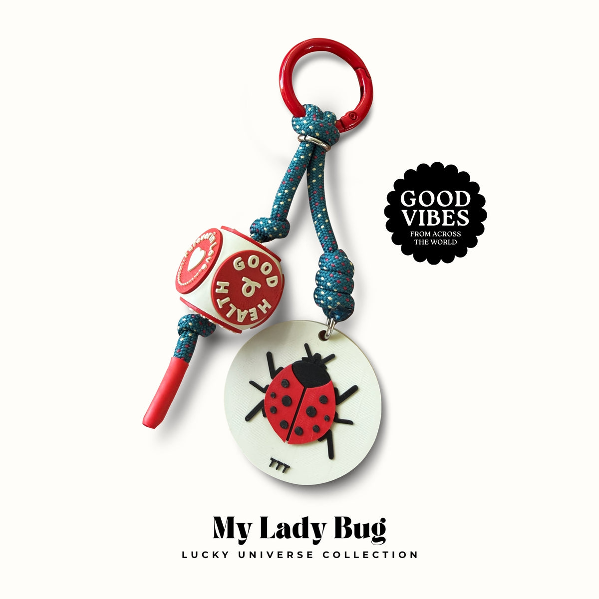 Lucky Universe Charm Keychain