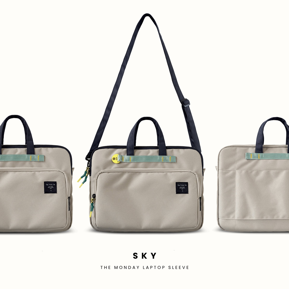 The Monday laptop bag - Sky