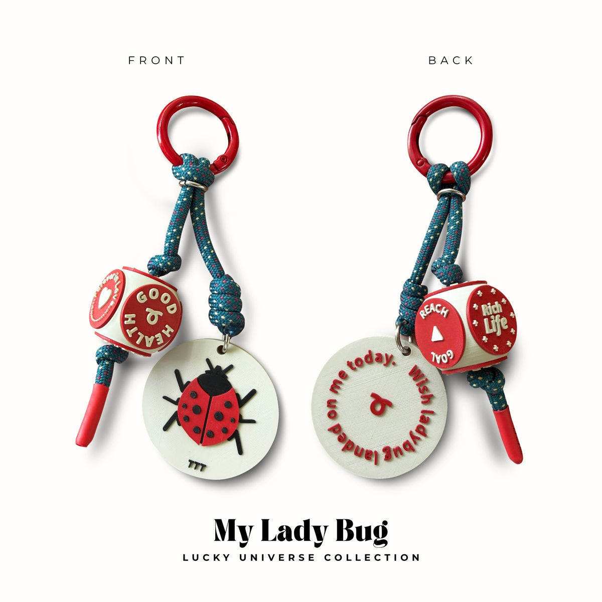 Lucky Universe Charm Keychain