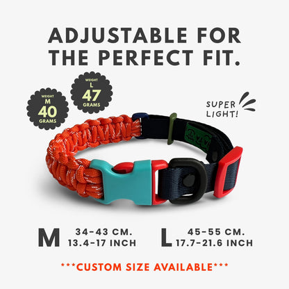 Paracord Dog Collar | Medium & Large