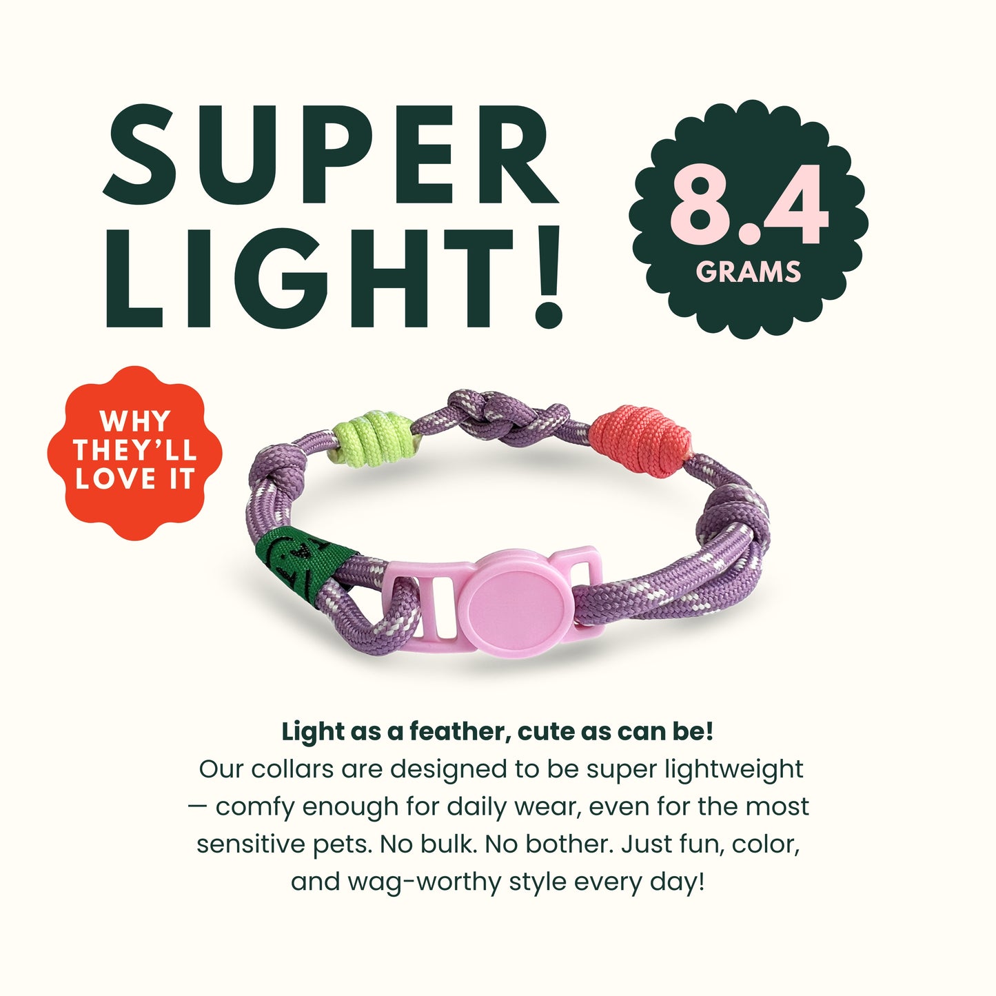 Ramen Breakaway Braided Nylon Cat Collar