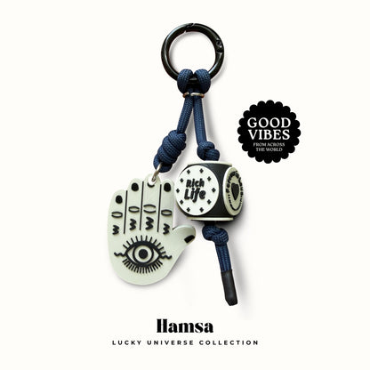 Lucky Universe Charm Keychain