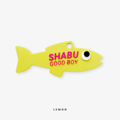 Custom Fish Pet Name Tag
