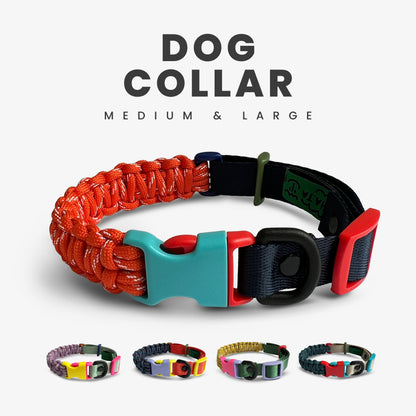 Paracord Dog Collar | Medium & Large