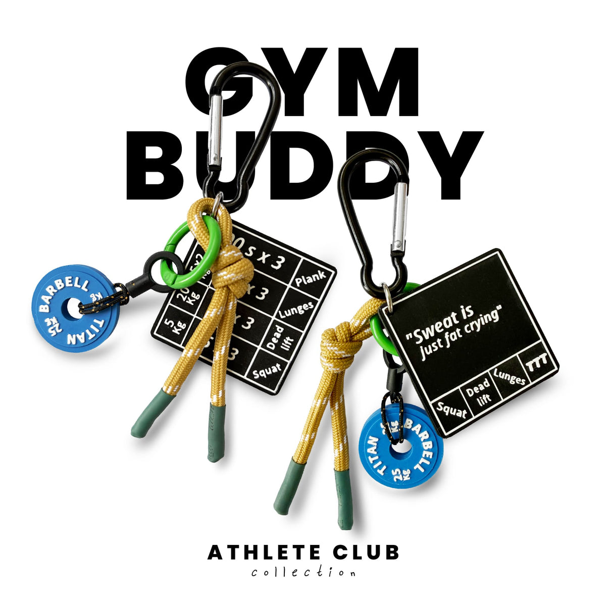 พวงกุญแจ - เหลืองน้ำเงิน