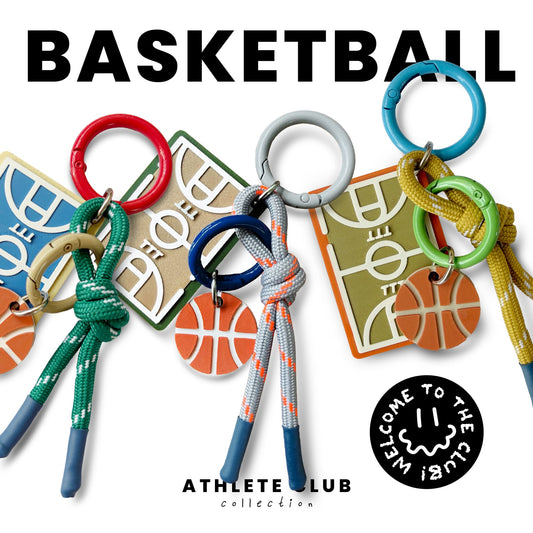 Basketball Keychain Charm