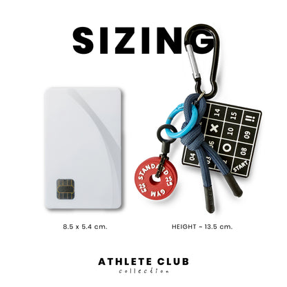 Gym Keychain Charm