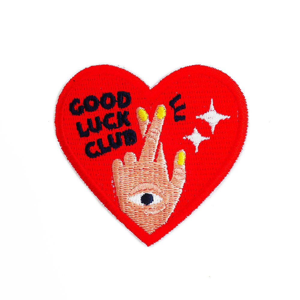 Good luck club red patch
