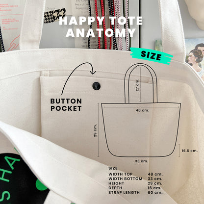Happy tote