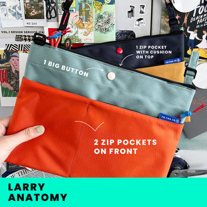 Larry camel bag