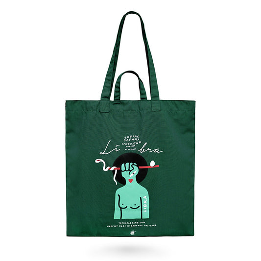 Libra zodiac tote