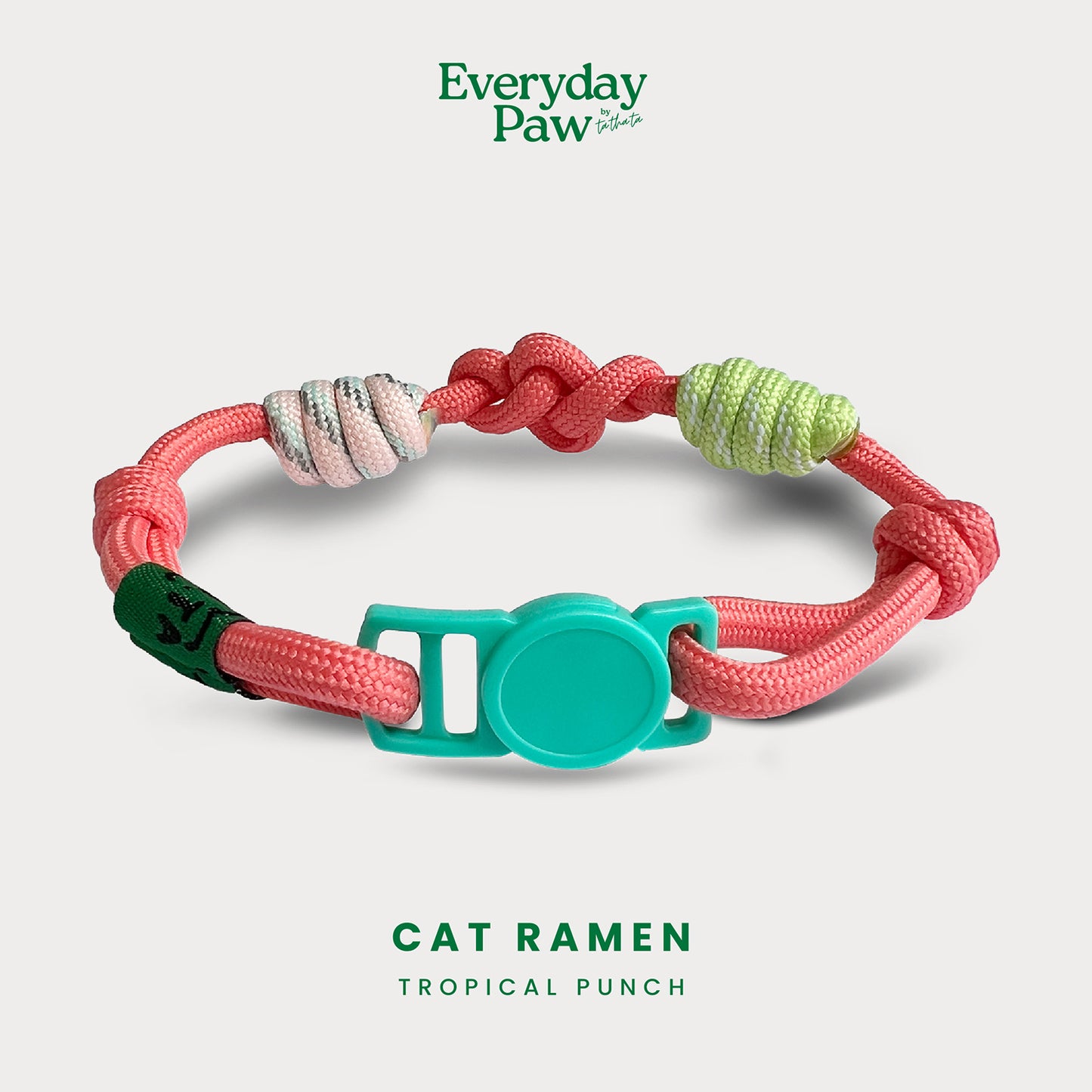 Ramen Breakaway Braided Nylon Cat Collar