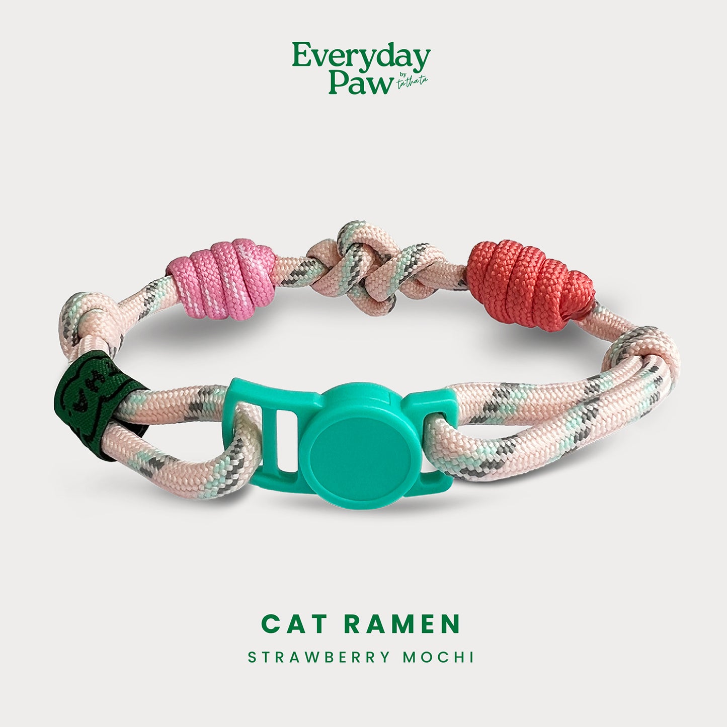 Ramen Breakaway Braided Nylon Cat Collar
