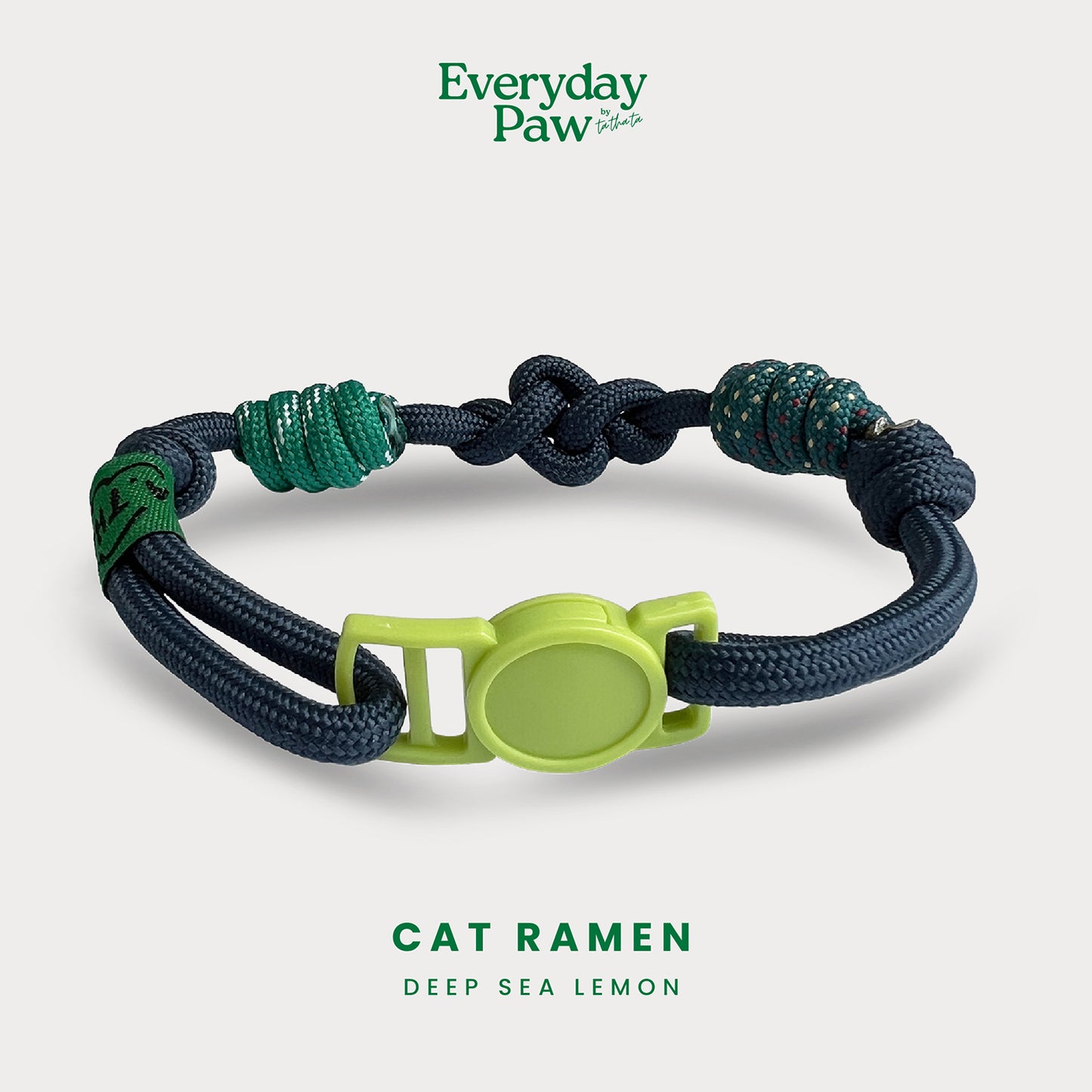 Ramen Breakaway Braided Nylon Cat Collar