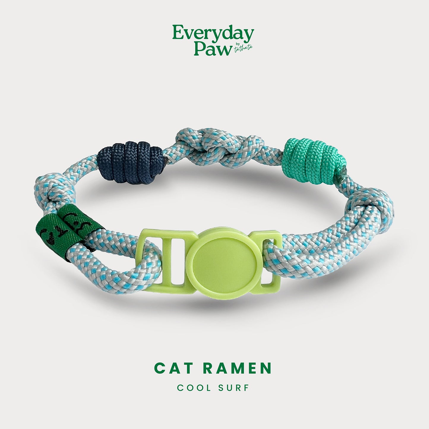 Ramen Breakaway Braided Nylon Cat Collar