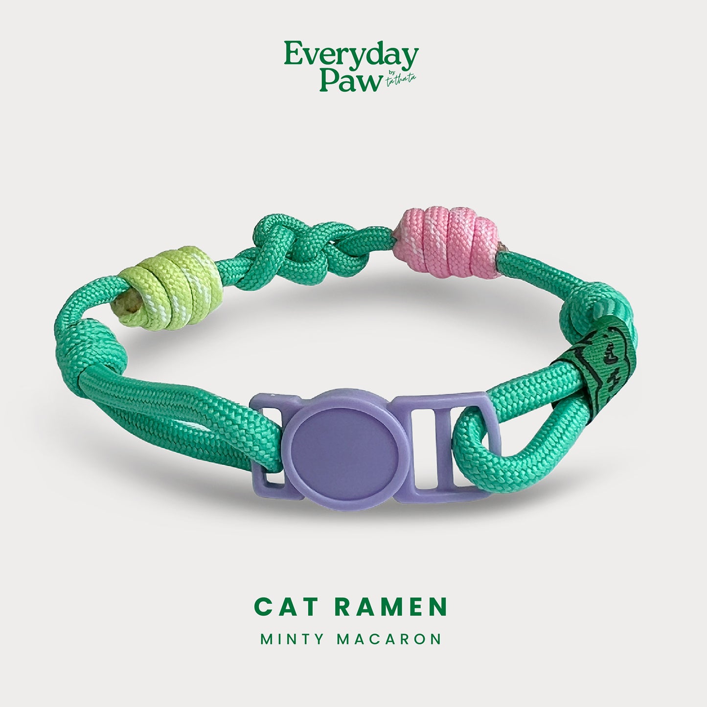 Ramen Breakaway Braided Nylon Cat Collar