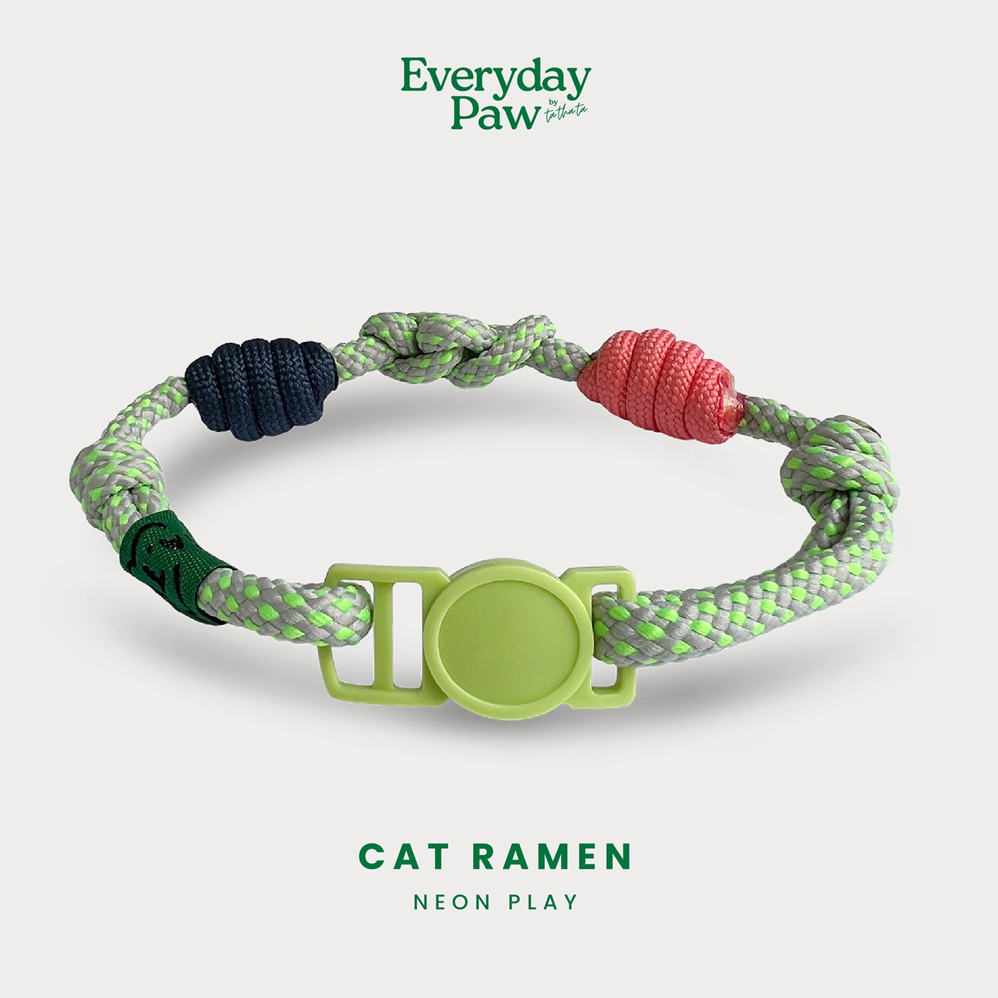 Ramen Breakaway Braided Nylon Cat Collar