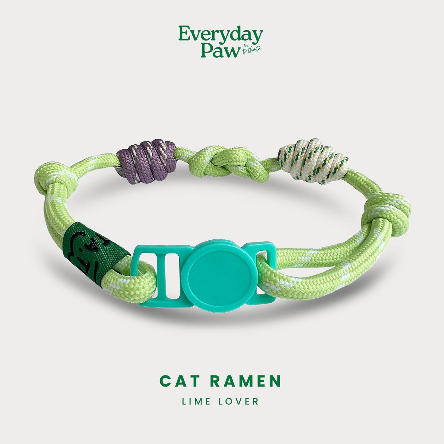 Ramen Breakaway Braided Nylon Cat Collar