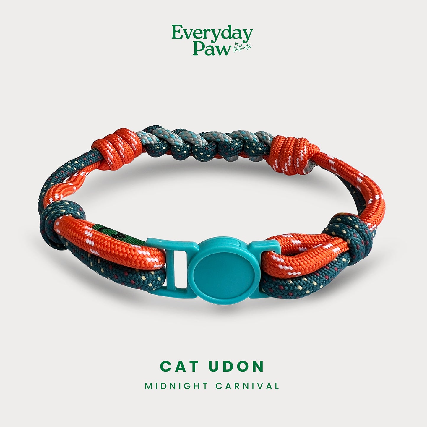 Udon Breakaway Braided Nylon Cat Collar (Copy)