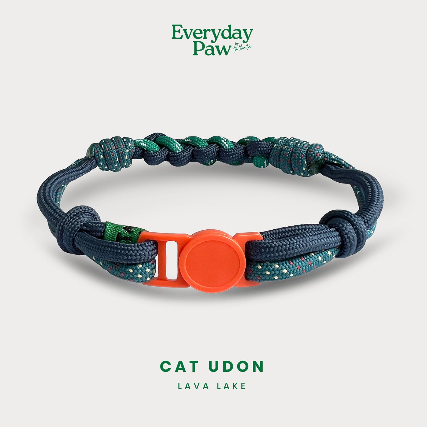 Udon Breakaway Braided Nylon Cat Collar (Copy)