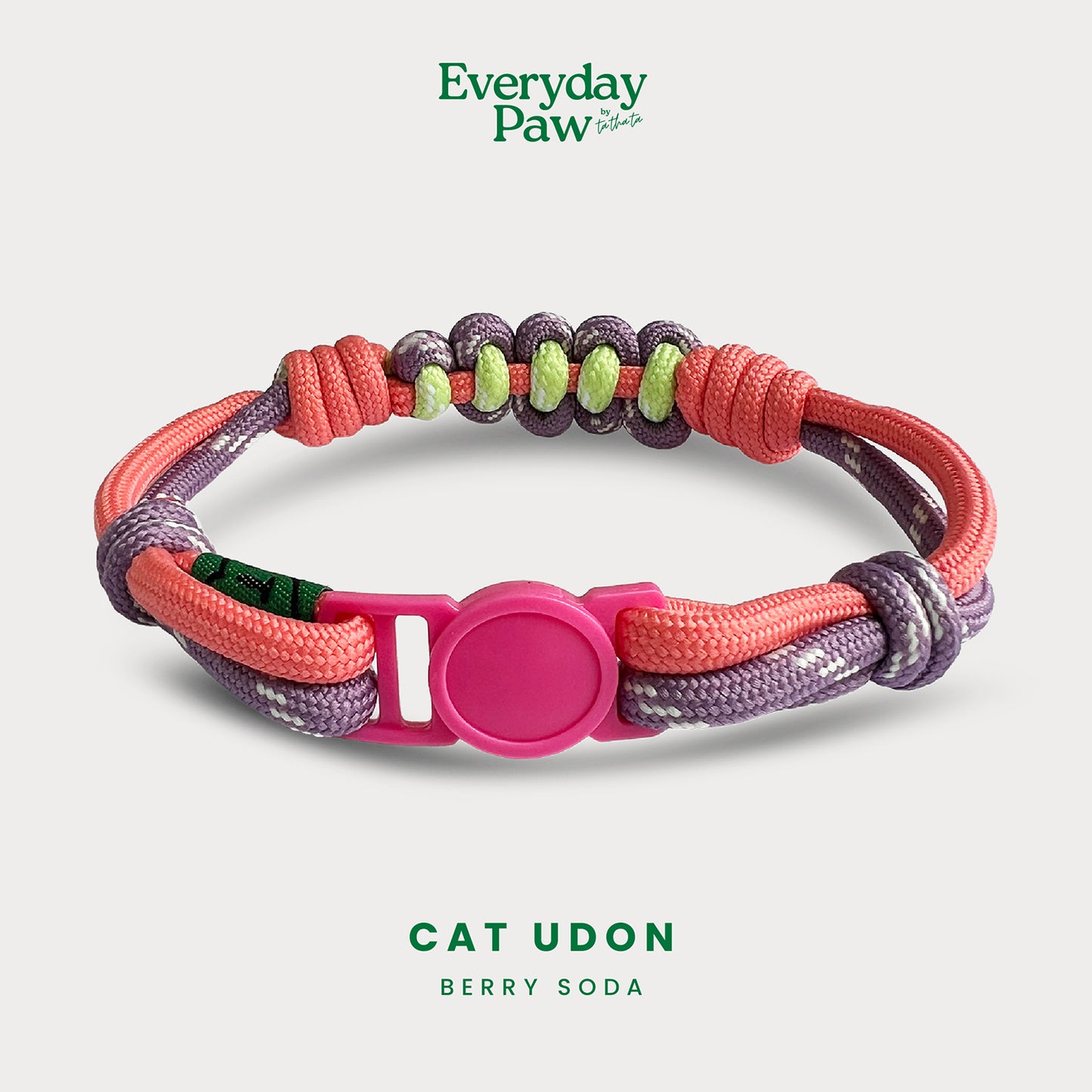 Udon Breakaway Braided Nylon Cat Collar (Copy)