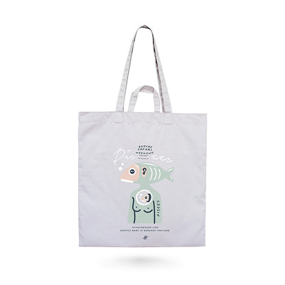 Pisces zodiac tote
