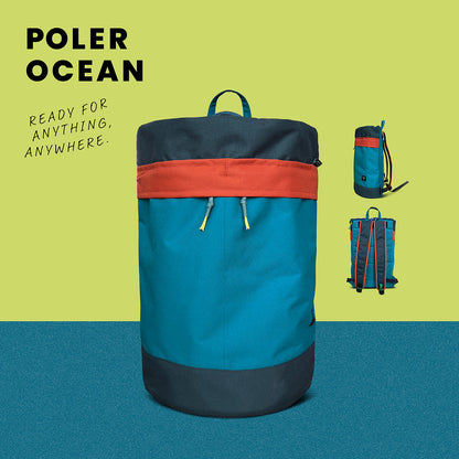 Poler relife backpack - Ocean