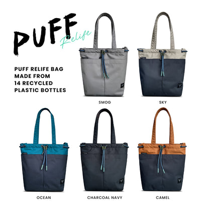 Puff relife bag - Camel