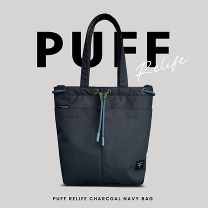 Puff relife bag - Charcoal navy