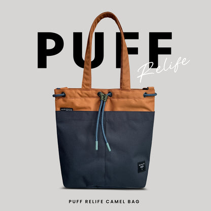Puff relife bag - Camel