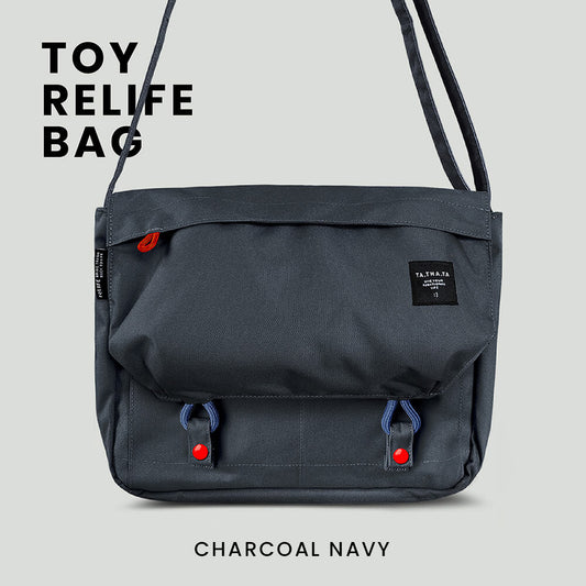 Toy relife charcoal navy bag