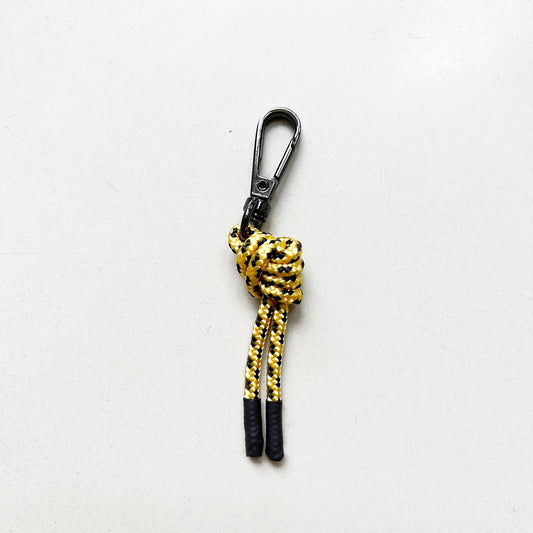 Keychain - yellow zebra