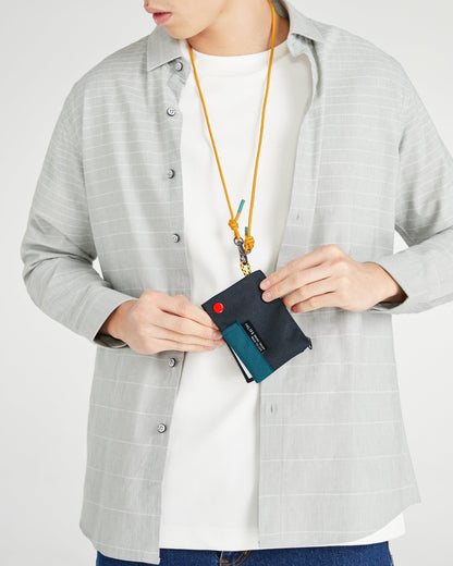 Hop relife brick wallet lanyard